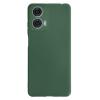 Силиконов калъф / кейс / Nano TPU за Motorola Moto G05 / Moto E15 - тъмнозелен гръб със защита за камерата