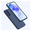 Силиконов калъф / кейс / Nano TPU за Samsung Galaxy A36 5G - тъмно син гръб със защита за камерата