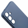 Силиконов калъф / кейс / Nano TPU за Samsung Galaxy A56 5G - тъмносин гръб със защита за камерата