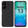 Силиконов калъф / гръб / TPU кейс за Xiaomi Redmi 13 - черен кейс със защита за камерата