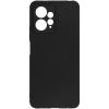 Силиконов калъф / гръб / кейс TPU Silicone Soft Cover case за Xiaomi Redmi Note 12 4G - черен със защита за камерата