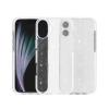 Луксозен силиконов калъф / кейс / Crystal Case TPU за Apple iPhone 17 (6.3) - прозрачен / брокат