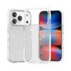 Луксозен силиконов калъф / кейс / Crystal Case TPU за Apple iPhone 17 Pro (6.3) - прозрачен / брокат