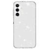 Луксозен силиконов калъф / кейс / Crystal Case за Samsung S25 FE - прозрачен / брокат