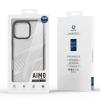 Силиконов твърд кейс Dux Ducis AIMO за iPhone 16 Pro Max - черен гръб