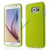 Луксозен силиконов калъф / гръб / TPU Jelly Case VENNUS PREMIUM за Samsung Galaxy S6 G920 - зелоен
