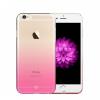 Луксозен силиконов калъф / гръб / TPU FSHANG Rainbow за Apple iPhone 7 Plus - прозрачен с розово / преливащ