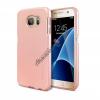 Луксозен силиконов калъф / гръб / TPU MERCURY i-Jelly Case Metallic Finish за Samsung Galaxy S8 G950 - Rose Gold