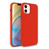 Луксозен силиконов калъф / гръб / TPU Soft Jelly Case за Apple iPhone 12 Pro Max 6.7" - Червен