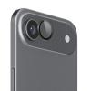 Стъклен протектор / 5D Tempered Glass Camera Lens / за задна камера на Apple iPhone 17 Air (6.9) - метални рингове / черни