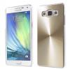 Луксозен алуминиев твърд гръб за Samsung Galaxy A5 A500F / Samsung A5 - златист