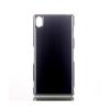 Луксозен твърд гръб / капак / за Sony Xperia Z3 - черен с метален кант