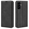 Кожен калъф Flip тефтер Magnetic Book със стойка за Samsung Galaxy A27 - черен