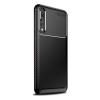 Луксозен силиконов калъф / гръб / TPU Auto Focus за Xiaomi Mi Note 10 - черен / Carbon