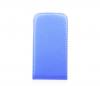 Кожен калъф Flip тефтер Flexi за Samsung Galaxy A7 SM-A700 / Samsung A7 - син
