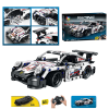 Конструктор с 386 части кола с дистанционно управление - Porsche 911 Racing 