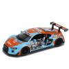 Метална кола с отварящи се врати капаци светлини и звуци AUDI R8 LMS 1:24