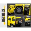 Метална кола с отварящи се врати капаци HUMMER H3 1:24