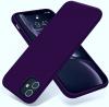 Луксозен силиконов калъф / гръб / Nano TPU за Apple iPhone 12 Pro Max 6.7" - Тъмно лилав