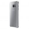 Оригинален твърд гръб Clear Cover EF-QG930CFEGWW за Samsung Galaxy S7 G930 - прозрачен с сребрист кант