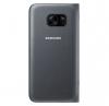 Оригинален кожен калъф LED View Cover за Samsung Galaxy S7 G930 / EF-NG930PFEGWW / - тъмно син