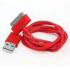 USB кабел за Apple iPhone 4 / 4s - червен