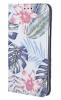 Кожен калъф Flip тефтер със стойка за Samsung Galaxy A02s - Flowers4