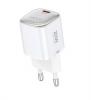 Универсално зарядно устройство / адаптер / VIDVIE PLE256 220V 30W / Type-C to Lightning - бяло