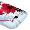 Силиконов калъф ТПУ за Samsung Galaxy S3 SIII I9300 - червени цветя