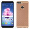 Луксозен твърд гръб за Huawei Y7 Prime 2018 - златист / Grid