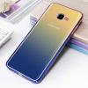 Луксозен гръб Glaze Case за Samsung Galaxy A5 2017 A520 - преливащ / златисто и синьо